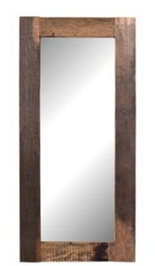 4251549349518 - Landhausstil Wandspiegel Naturfarben 80 x 3 x H 170 cm - Landhausstil MÃ¶bel