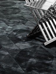 4251549350323 - Luxus Wohnzimmerteppich Schwarz - Verschiedene GrÃ¶Ãen - Handgewebter Luxus Viskose Teppich