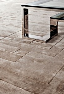 4251549350682 - Luxus Viskose Wohnzimmerteppich Naturfarben - Verschiedene GrÃ¶Ãen - Luxus QualitÃ¤t
