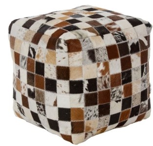 4251549352259 - Luxus Sitzwürfel Mehrfarbig 40 x 40 x H 40 cm - Fell Sitzhocker im Patchwork Design 4251549352259 - Luxus Sitzwürfel Mehrfarbig 40 x 40 x H 40 cm - Fell Sitzhocker im Patchwork Design
