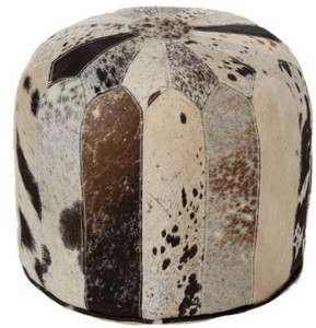 4251549352266 - Luxus Fell Sitzhocker Mehrfarbig 44 x 44 x H 44 cm - Luxus Kollektion 4251549352266 - Luxus Fell Sitzhocker Mehrfarbig 44 x 44 x H 44 cm - Luxus Kollektion