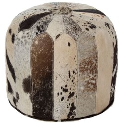 4251549352266 - Luxus Fell Sitzhocker Mehrfarbig 44 x 44 x H 44 cm - Luxus Kollektion 4251549352266 - Luxus Fell Sitzhocker Mehrfarbig 44 x 44 x H 44 cm - Luxus Kollektion