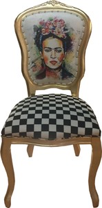 4251549352440 - Barock Luxus Esszimmer Stuhl Madmoisell Gold - Designer Stuhl - Limited Edition 4251549352440 - Barock Luxus Esszimmer Stuhl Madmoisell Gold - Designer Stuhl - Limited Edition
