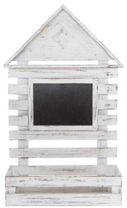 4251549352617 - Landhausstil Shabby Chic Wandhängeschrank Antik Weià 60 x 21 x H 38 cm - Handgefertigter Hängeschrank mit Kreidetafel 4251549352617 - Landhausstil Shabby Chic Wandhängeschrank Antik Weià 60 x 21 x H 38 cm - Handgefertigter Hängeschrank mit Kreidetafel