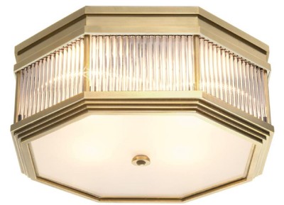 4251549353348 - Luxus Deckenleuchte Antik Messingfarben 405 x 405 x H 18 cm - Luxus Kollektion