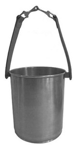 4251549354253 - Luxus Messing WeinkÃ¼hler Silber Ã 20 x H 22 cm - Hotel & Restaurant Accessoires