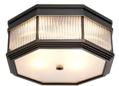 4251549354574 - Luxus Deckenleuchte Bronze 405 x 405 x H 18 cm - Luxus Kollektion