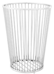 4251549355137 - Luxus Edelstahl WÃ¤schekorb Silber Ã 30 x H 405 cm - Luxus Badezimmer Accessoires