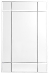 4251549355151 - Luxus Wohnzimmer Spiegel   Wandspiegel Silber 90 x 3 x H 140 cm - Luxus MÃ¶bel