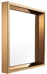 4251549355472 - Luxus Spiegel Bernsteinfarben 100 x 12 x H 100 cm - Hotel MÃ¶bel