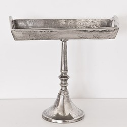 4251549355557 - Etagere Standtablett 29 x 15 x 27cm Aluminium Raw Finished 4251549355557 - Etagere Standtablett 29 x 15 x 27cm Aluminium Raw Finished