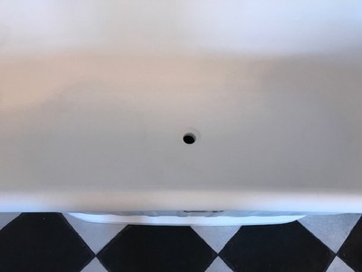 Casa Padrino Ba&ntilde;era Independiente Art Nouveau de Lujo Blanco 169 x 80 x H. 57 cm - Calidad de Lujo – Bild 3