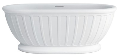 4251549356257 - Freistehende Luxus Jugendstil Badewanne WeiÃ 169 x 80 x H 57 cm - Luxus QualitÃ¤t