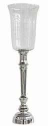 4251549356554 - Luxus Kerzenleuchter Silber Ã 13 x H 69 cm - Hotel & Restaurant Accessoires