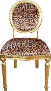 4251549358114 - Barock Luxus Esszimmer Stuhl Leopard Gold Mod2 - Designer Stuhl - Hotel & Restaurant Möbel - Luxus Qualität 4251549358114 - Barock Luxus Esszimmer Stuhl Leopard Gold Mod2 - Designer Stuhl - Hotel & Restaurant Möbel - Luxus Qualität