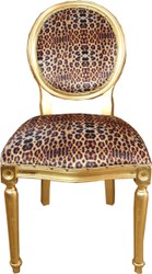 4251549358114 - Barock Luxus Esszimmer Stuhl Leopard Gold Mod2 - Designer Stuhl - Hotel & Restaurant Möbel - Luxus Qualität 4251549358114 - Barock Luxus Esszimmer Stuhl Leopard Gold Mod2 - Designer Stuhl - Hotel & Restaurant Möbel - Luxus Qualität