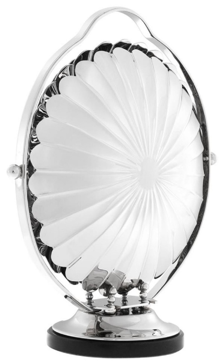 casa padrino luxus designer messing etagere servierschale tablett serviertablett mit griff und granitsockel wohnzimmer hotel restaurant club bar büro gastronomie deko accessoires