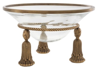 4251549359791 - Luxus SchÃ¼ssel Vintage Messingfarben Ã 36 x H 21 cm - Hotel & Restaurant Deko Accessoires