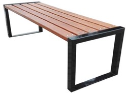 4251549359913 - Luxus Gartenbank Braun   Schwarz 180 x 47 x H 45 cm Sitzbank Parkbank GartenmÃ¶bel Bank Garten