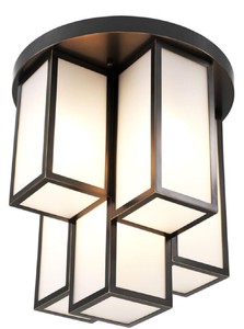 4251549360209 - Luxus Deckenleuchte Bronze   WeiÃ Ã 50 x H 535 cm - Luxus QualitÃ¤t