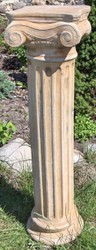 4251549360728 - Barock SÃ¤ule   GartensÃ¤ule Beige 24 x 24 x H 90 cm - Gartendeko Accessoires
