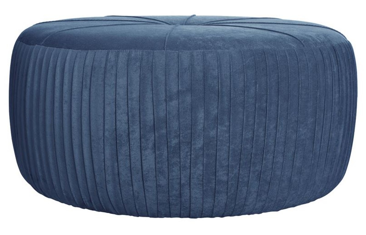 taburete de lujo Casa Padrino con plegables H43 x 92 cm - calidades de lujo - todos los colores - Neo estilo antiguo clásico taburete redondo - Muebles