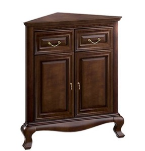 Casa Padrino Luxury Art Nouveau Corner Dresser With 2 Doors And 2