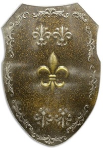 Casa Padrino armure de chevalier médiéval gris / rouille 37 x 36,6 x H.  68,4 cm - Chevalier en métal avec épée - Accessoires de décoration médiévale