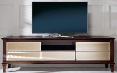Casa Padrino Luxury Neoclassical Tv Cabinet Brown 200 X 45 X H 61