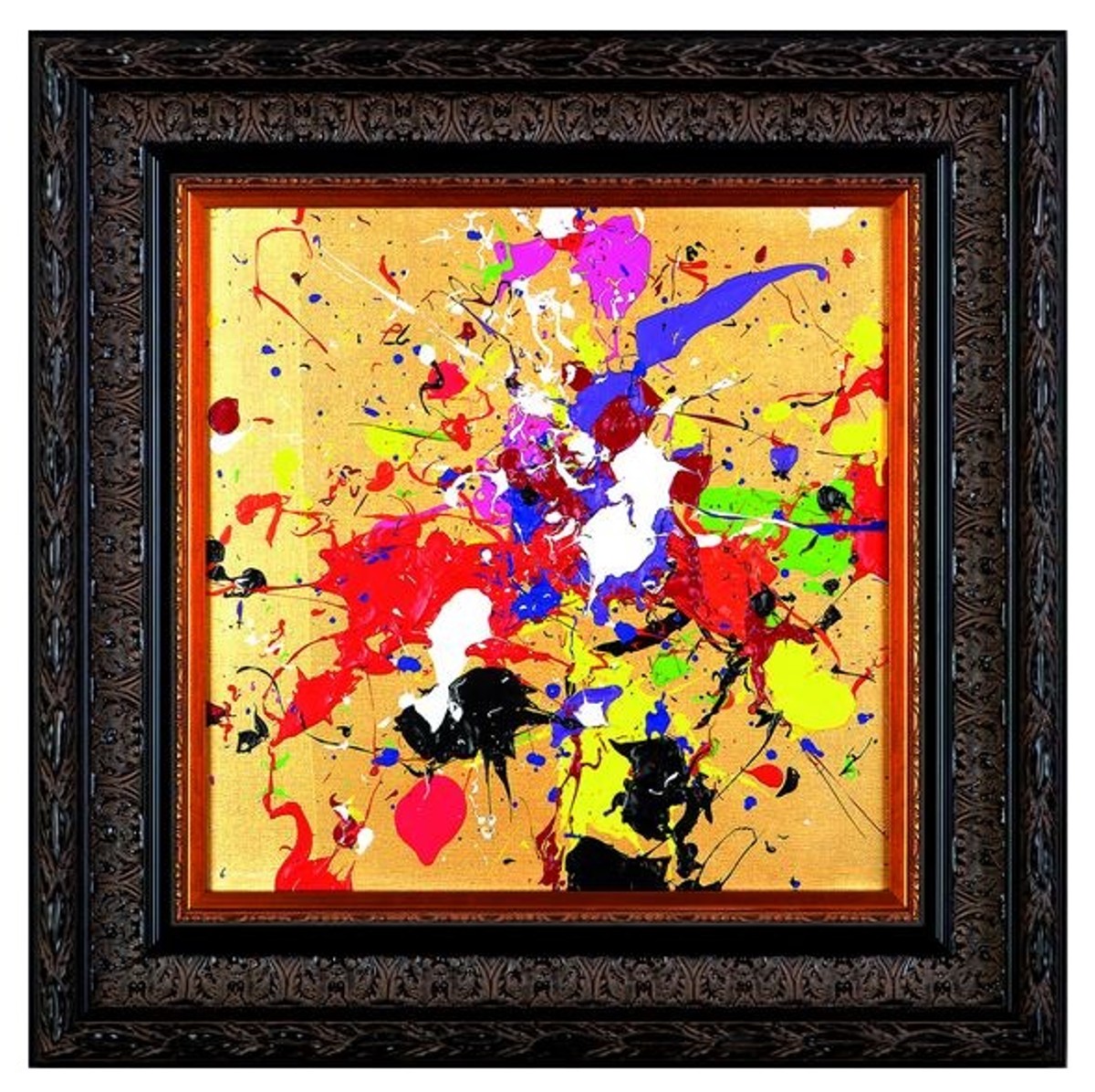 Harald Glööckler Original Gemälde Meissa 40 x 40 cm | Pompöös by Casa