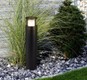 Casa Padrino l&aacute;mpara de exterior LED negro &Oslash; 10,8 x A. 50 cm - L&aacute;mpara de jard&iacute;n resistente a la intemperie - L&aacute;mpara de terraza - Iluminaci&oacute;n moderna de jard&iacute;n y patio – Bild 2