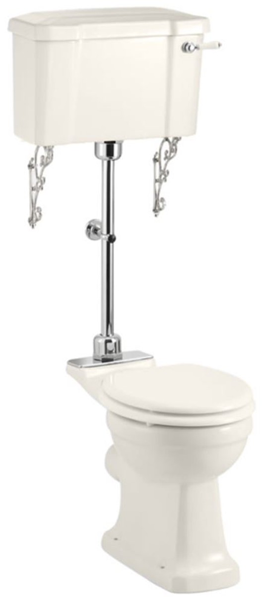 Casa Padrino Luxus Jugendstil WC mit Hänge Spülkasten 51 x 73 x H. 142 cm - Verschiedene Farben - Badezimmer Möbel - Luxus Qualität