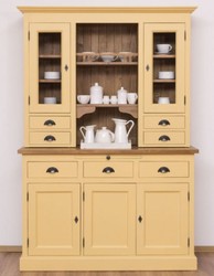 Casa Padrino Country Style Kitchen Cabinet Yellow Brown X X H