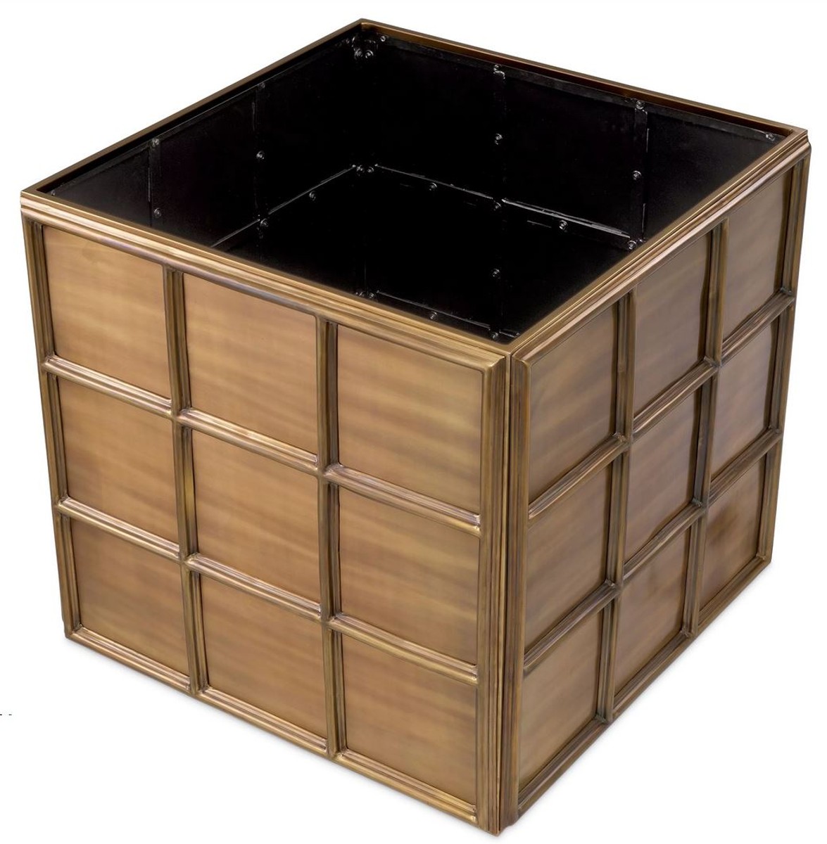 Luxus Blumentopf Pflanzentopf Vintage Messing Luxury Flower Pot Plant Pot Vintage Brass