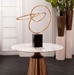 Casa Padrino objet de décoration de table design laiton 44,5 x 24