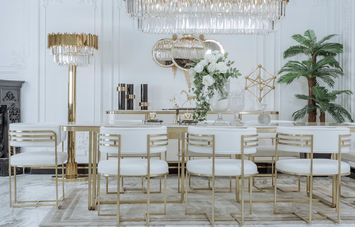 Lampada da tavolo design per Casa Padrino - accessori da soggiorno di lusso