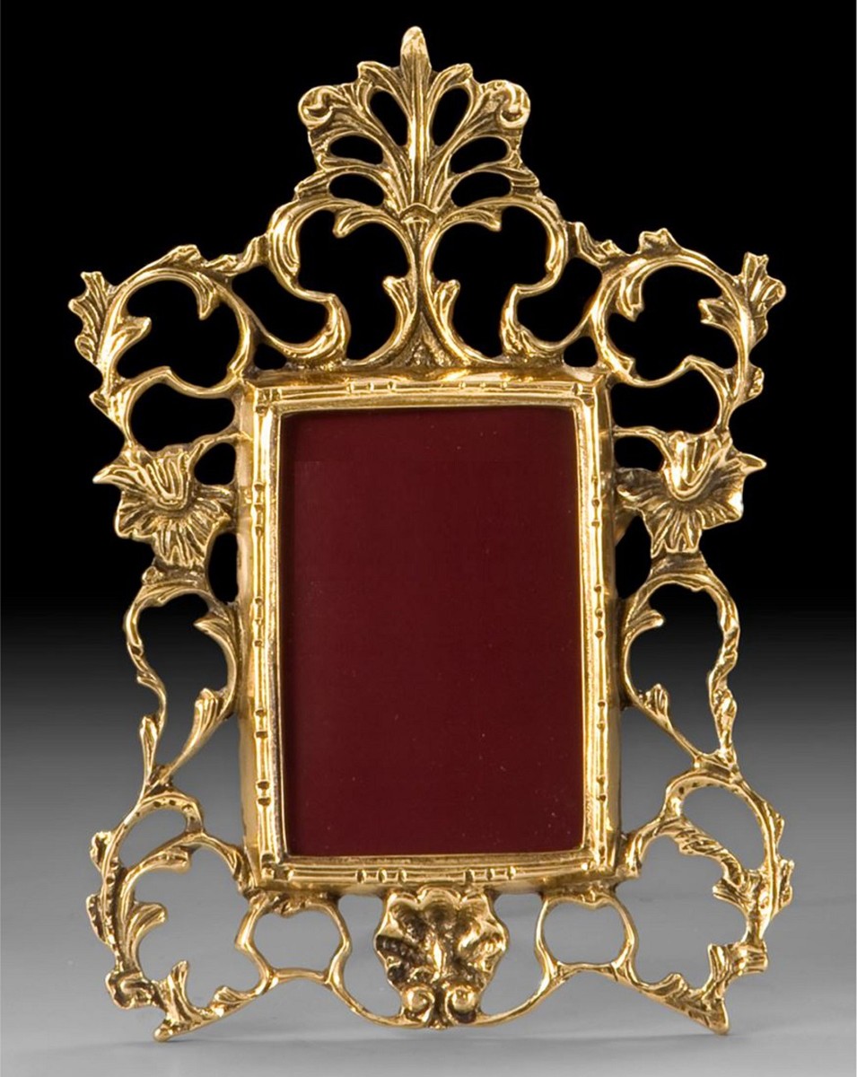 Casa Padrino Luxus Barock Bilderrahmen Gold 19 X H 26 Cm 