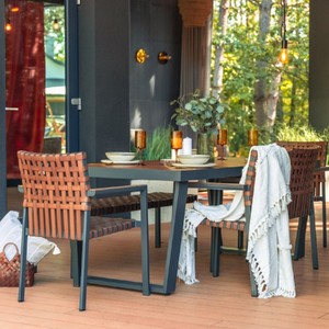 Casa Padrino luxury garden furniture set brown gray Garden