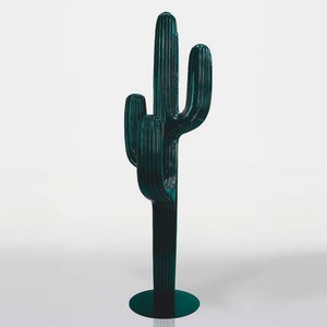 Casa Padrino XXL Deko Kaktus Grn Metallic H. 195 cm - Garten Dekoration |  Casa Padrino
