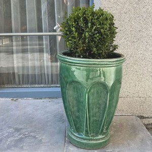 Vaso Fiori LUZIA Verde Menta 13 Cm - Plastica Resistente Con Bordo Traforato - Per Interni Ed Esterni - 3