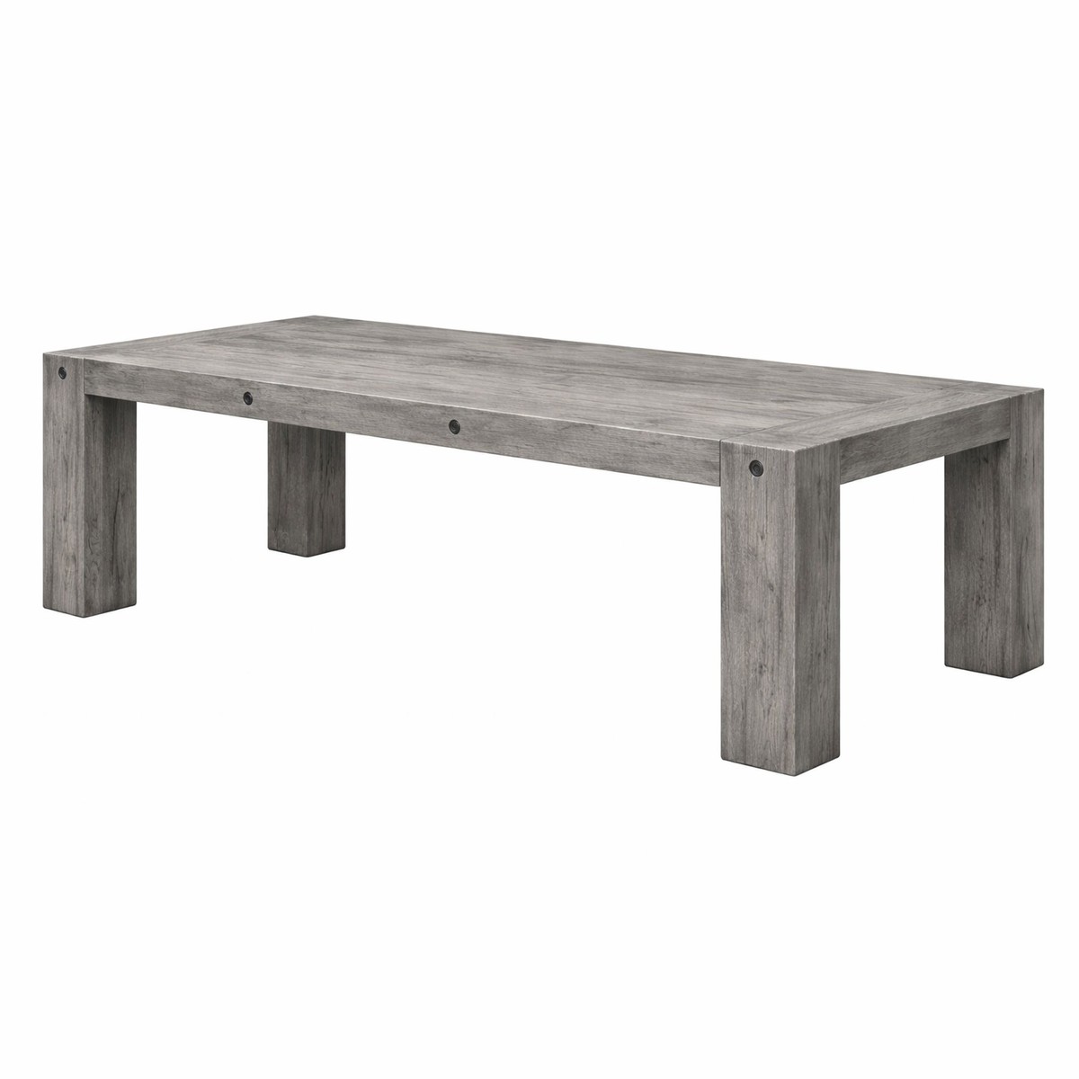 Rechteckiger Landhausstil Massivholz Esstisch Grau Rechteckiger Landhausstil Massivholz Esstisch Grau