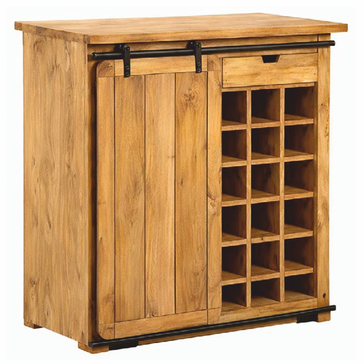 Casa Padrino Luxus Landhausstil Weinschrank 100 x H. 140 cm - Verschiedene Farben