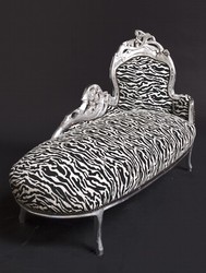 4250427835112 - Barock Chaiselongue King Zebra Silber