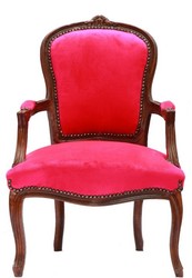4250427864099 - Barock Salon Stuhl Pink   Braun