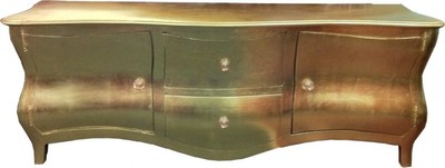 4250427870526 - Lange Barock Kommode   Fernsehschrank   Sideboard Gold 170cm