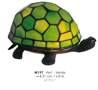 4250427871240 - Tiffany Tischleuchte Schildkröte Grün à 21 cm - Tiffany Deko Leuchte 4250427871240 - Tiffany Tischleuchte Schildkröte Grün à 21 cm - Tiffany Deko Leuchte