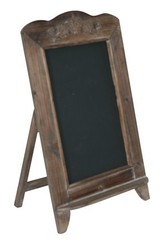 4250427883434 - Barock Schultafel mit StÃ¤nder Schreibtafel aus Holz Antik-Look braun