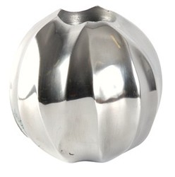4250828301438 - Designer Shine Teelicht Halter aus poliertem Aluminium Durchmesser 125 cm - Teelichter Kerzenhalter 4250828301438 - Designer Shine Teelicht Halter aus poliertem Aluminium Durchmesser 125 cm - Teelichter Kerzenhalter