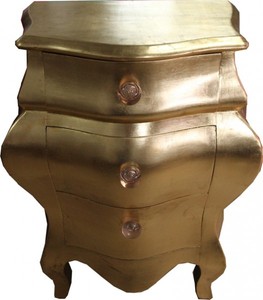 4250828302015 - Barock Kommode Gold 53 x 36 x 715 cm