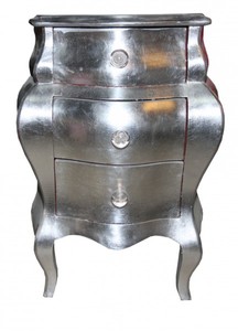 4250828302022 - Barock Kommode Silber 53 x 36 x 715 cm